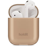 holdit AirPods (1/2) Skal Seethru Dark Brown