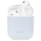 holdit AirPods (1/2) Skal Silikon Mineral Blue