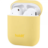 holdit AirPods (1/2) Skal Silikon Nygård Gul