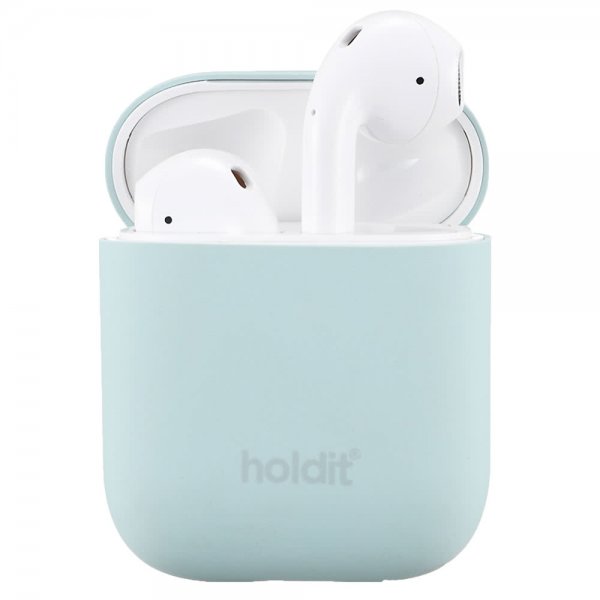 holdit AirPods (1/2) Skal Silikon Nygård Mint