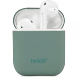 Holdit AirPods (1/2) Skal Silikon Nygård Moss Green