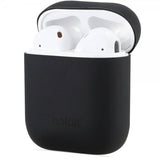 Holdit AirPods (1/2) Skal Silikon Nygård Svart