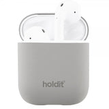 holdit AirPods (1/2) Skal Silikon Nygård Taupe