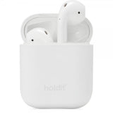 holdit AirPods (1/2) Skal Silikon Nygård Vit