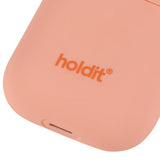 holdit AirPods (1/2) Skal Silikon Pink Peach