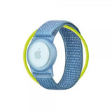 Mobile Origin AirTag Armband Nylon Blå