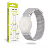 Mobile Origin AirTag Armband Nylon Grå