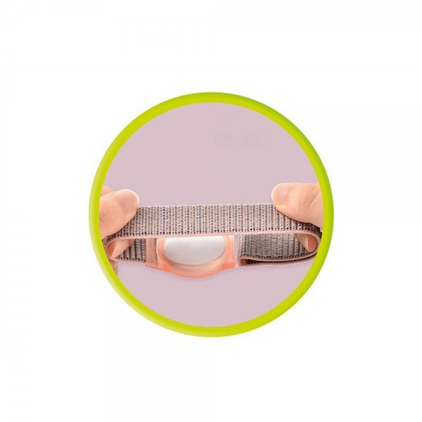 Mobile Origin AirTag Armband Nylon Grön