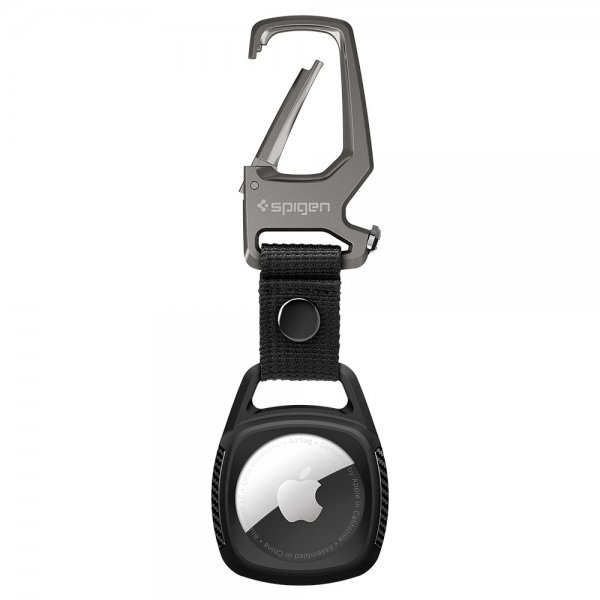 Spigen Apple AirTag Hållare Rugged Armor Matte Black