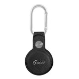 Guess AirTag Hållare Saffiano Svart