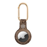 Guess AirTag Hållare Vintage Script Brun
