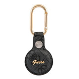Guess AirTag Hållare Vintage Script Svart