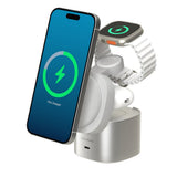 Alogic Trådlös Laddare PowerPod 4-in-1 Qi2 Vit