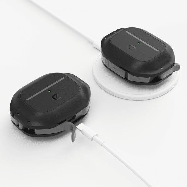 KeyBudz AirPods 3 Skal Element Series Carbon Black