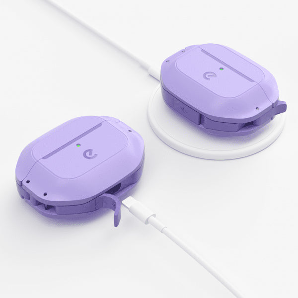 KeyBudz AirPods 3 Skal Element Series Wild Lavender