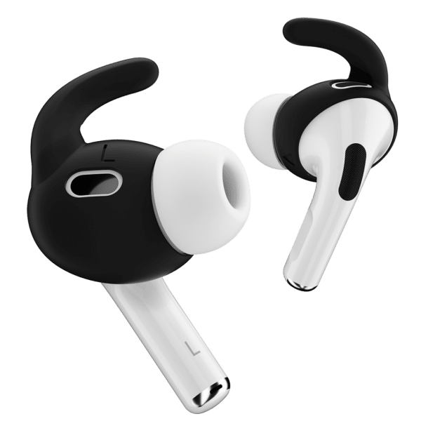 KeyBudz AirPods Pro 2 EarBuddyz Ear Hooks Svart