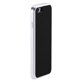 Just Mobile iPhone 6/6s Skal AluFrame Leather Svart Silver