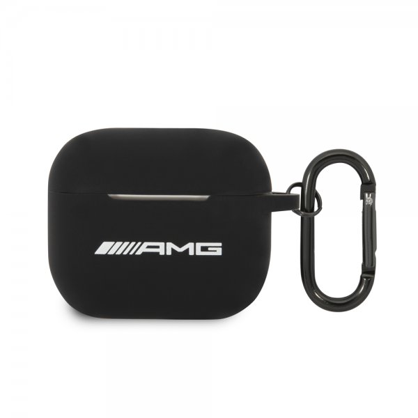 AMG AirPods 3 Skal Liquid Silicone Svart