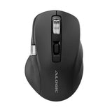 ALOGIC Trådlös Mus Apex Bluetooth USB-C Uppladdningsbar 7 knappar Svart