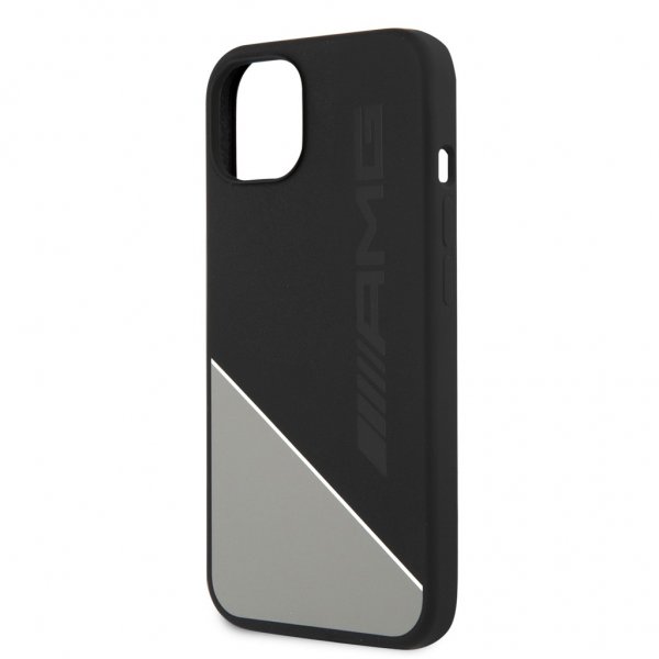 AMG iPhone 13 Skal Liquid Silicone Two Tone Grå