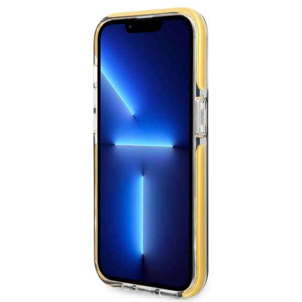 AMG iPhone 14 Pro Skal med Logo Svart Gul