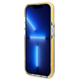 AMG iPhone 14 Pro Skal med Logo Svart Gul