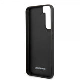 AMG Samsung Galaxy S22 Skal Leather Stripe Carbon Svart