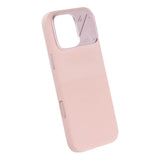iPhone 16 Pro Max Skal Silikon Kamerasarg MagSafe Rosa