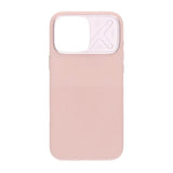 iPhone 16 Pro Max Skal Silikon Kamerasarg MagSafe Rosa