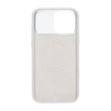 iPhone 16 Pro Max Skal Silikon Kamerasarg MagSafe Vit