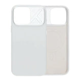 iPhone 16 Pro Max Skal Silikon Kamerasarg MagSafe Vit