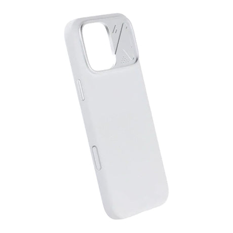 iPhone 16 Pro Max Skal Silikon Kamerasarg MagSafe Vit