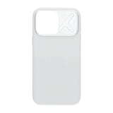 iPhone 16 Pro Max Skal Silikon Kamerasarg MagSafe Vit