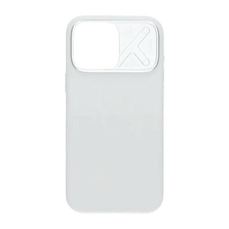 iPhone 16 Pro Max Skal Silikon Kamerasarg MagSafe Vit