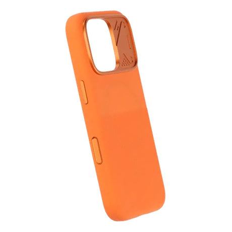 iPhone 16 Pro Skal Silikon Kamerasarg MagSafe Orange