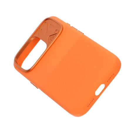 iPhone 16 Pro Skal Silikon Kamerasarg MagSafe Orange