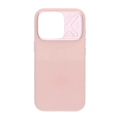 iPhone 16 Pro Skal Silikon Kamerasarg MagSafe Rosa