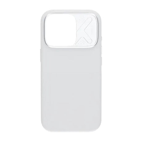 iPhone 16 Pro Skal Silikon Kamerasarg MagSafe Vit