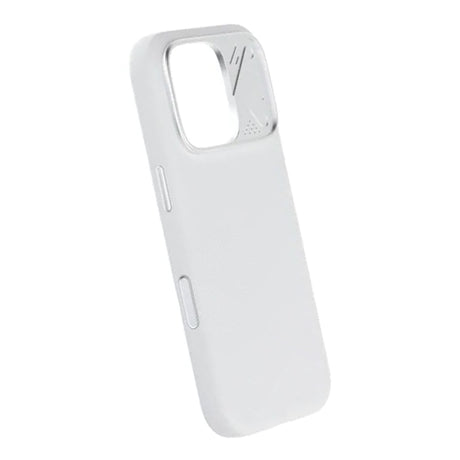 iPhone 16 Pro Skal Silikon Kamerasarg MagSafe Vit
