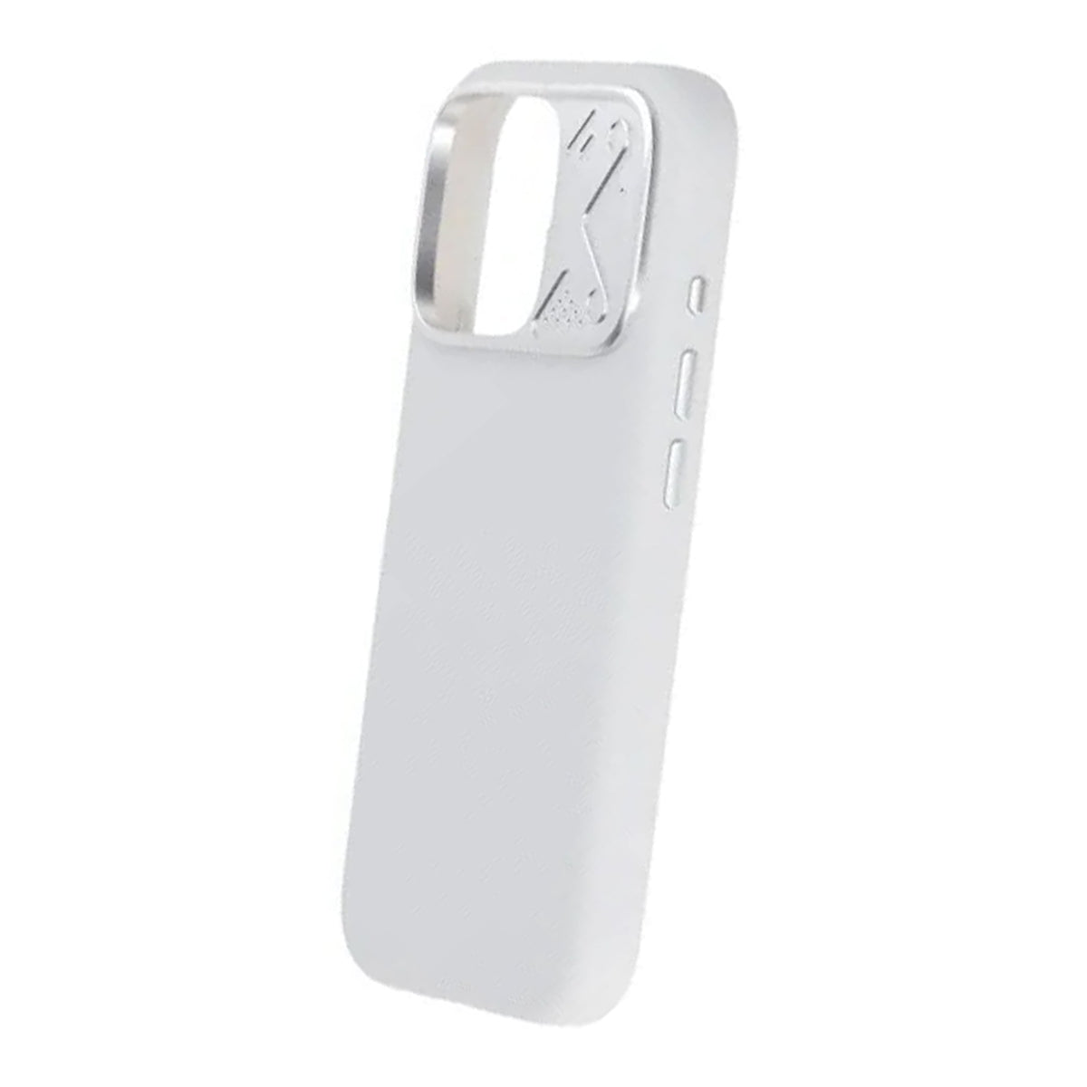 iPhone 16 Pro Skal Silikon Kamerasarg MagSafe Vit