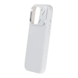 iPhone 16 Pro Skal Silikon Kamerasarg MagSafe Vit