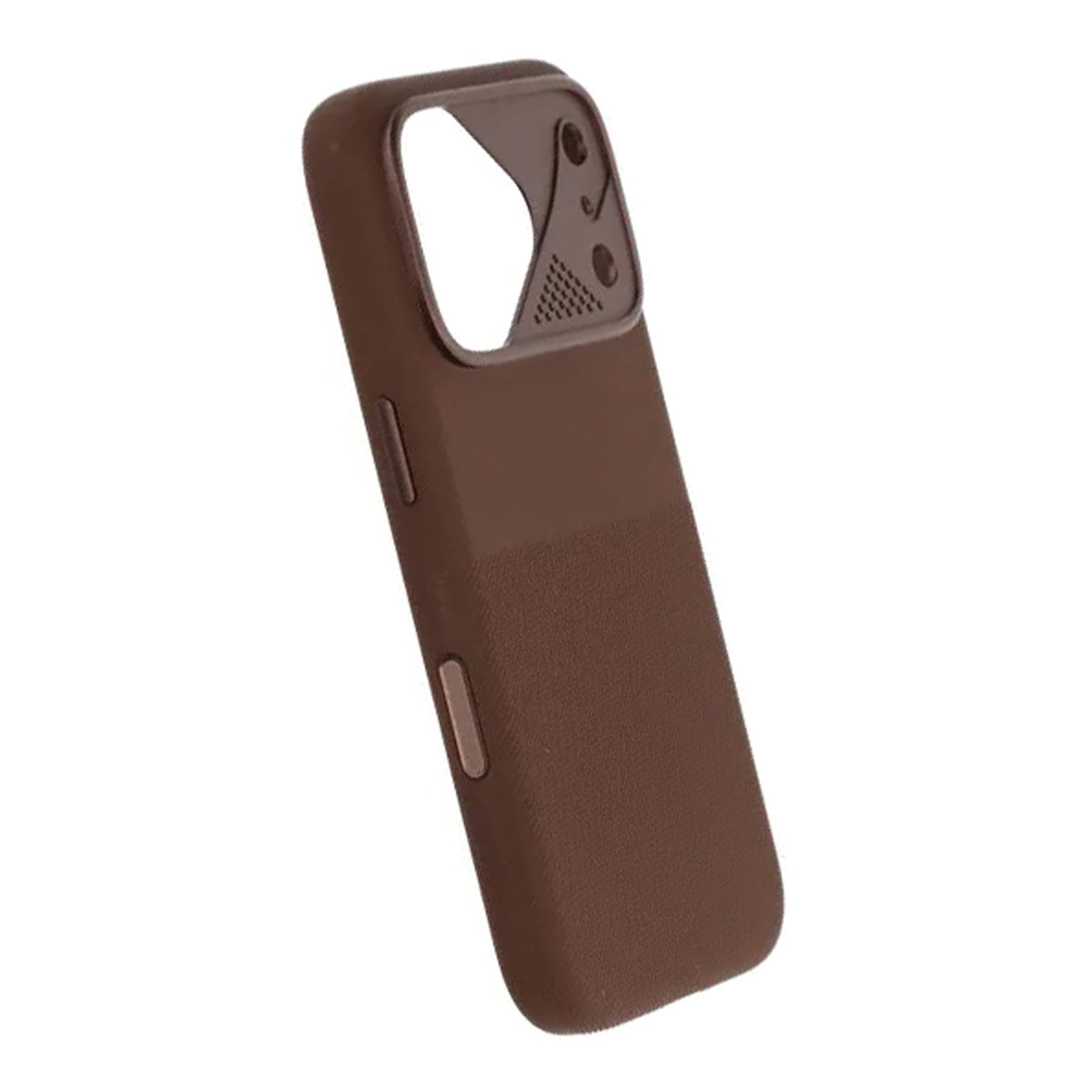 iPhone 17 Pro Skal Silikon Kamerasarg MagSafe Brun
