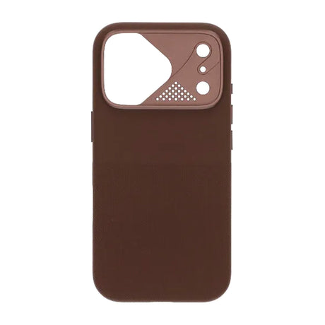 iPhone 17 Pro Max Skal Silikon Kamerasarg MagSafe Brun