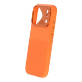 iPhone 17 Pro Max Skal Silikon Kamerasarg MagSafe Orange