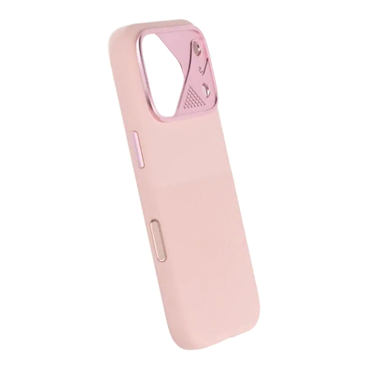 iPhone 17 Pro Max Skal Silikon Kamerasarg MagSafe Rosa