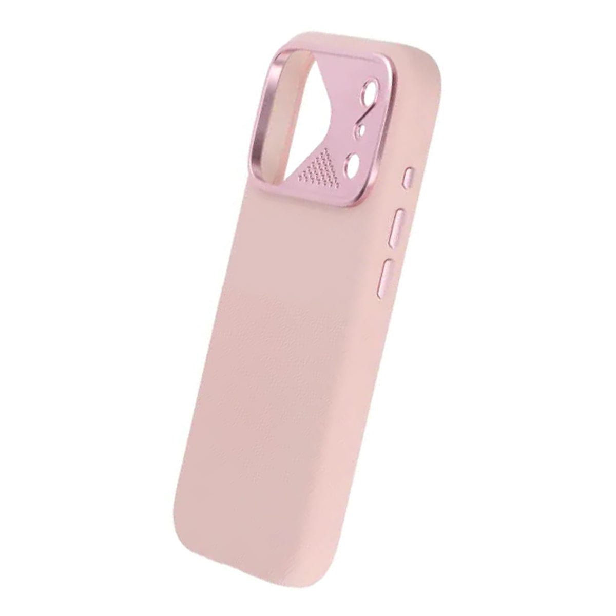 iPhone 17 Pro Max Skal Silikon Kamerasarg MagSafe Rosa