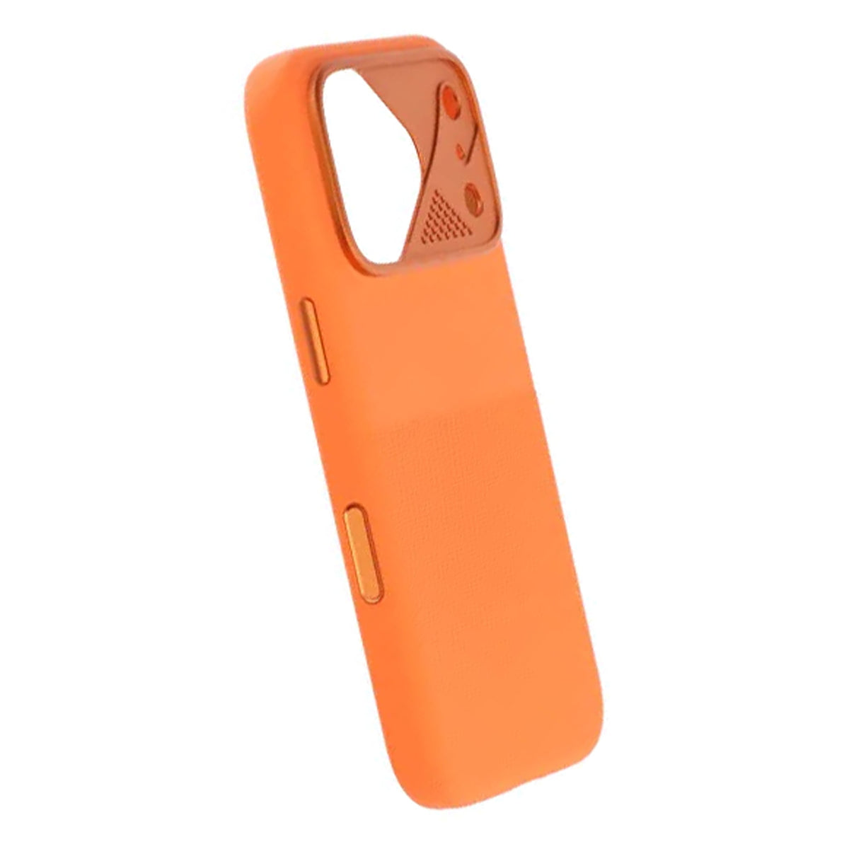 iPhone 17 Pro Skal Silikon Kamerasarg MagSafe Orange