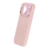 iPhone 17 Pro Skal Silikon Kamerasarg MagSafe Rosa