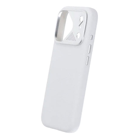 iPhone 17 Pro Skal Silikon Kamerasarg MagSafe Vit