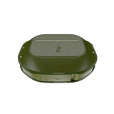 KeyBudz AirPods 4 Skal ElementProof Series Forest Green